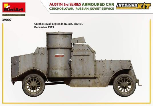 Austin Armoured Car 3rd Series: Czech., Russian, Soviet Service Scala 1/35 (MA39007) - 4