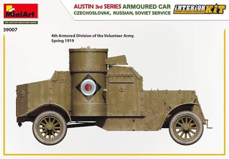 Austin Armoured Car 3rd Series: Czech., Russian, Soviet Service Scala 1/35 (MA39007) - 5