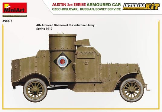 Austin Armoured Car 3rd Series: Czech., Russian, Soviet Service Scala 1/35 (MA39007) - 5
