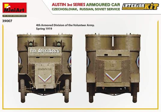 Austin Armoured Car 3rd Series: Czech., Russian, Soviet Service Scala 1/35 (MA39007) - 6