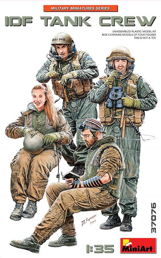 1/35 Idf Tank Crew (MA37076)