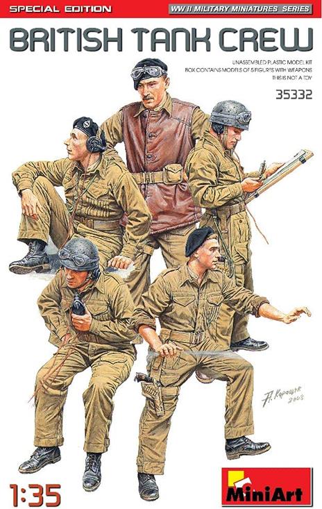 1/35 British Tank Crew. Special Edition (MA35332) - 2