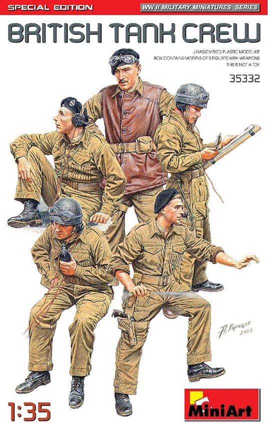 1/35 British Tank Crew. Special Edition (MA35332) - 2