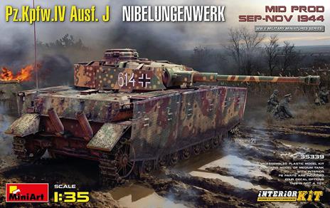 1/35 Pz.Kpfw.IV Ausf. J Nibelungenwerk Mid Prod. Inter. Kit - 2
