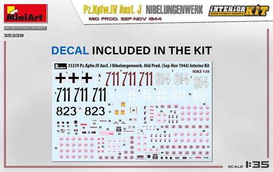 1/35 Pz.Kpfw.IV Ausf. J Nibelungenwerk Mid Prod. Inter. Kit - 3