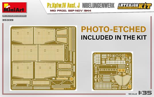 1/35 Pz.Kpfw.IV Ausf. J Nibelungenwerk Mid Prod. Inter. Kit - 4