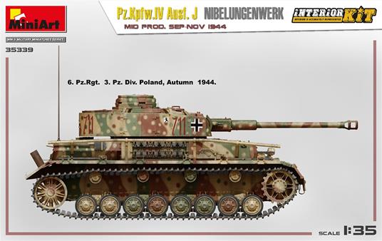 1/35 Pz.Kpfw.IV Ausf. J Nibelungenwerk Mid Prod. Inter. Kit - 5