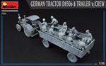 1/35 German Tractor D8506 With Trailer & Crew (MA35314)