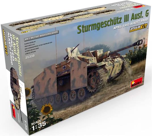 1/35 Sturmgeschutz III Ausf. G April 43 Alkett Prod. Interior Kit (MA35338)