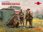 ICM ICM35708 1:35-WWI British Tank Crew 4 Fichi