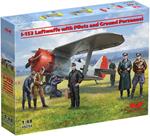 I-153 with Luftwaffe Pilots and Ground Personnel