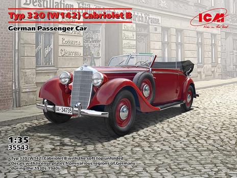 Typ 320 W142Cabriolet B German Passenger Car - 2