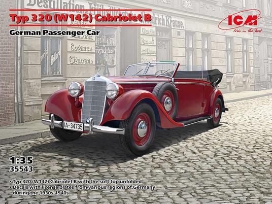 Typ 320 W142Cabriolet B German Passenger Car - 2