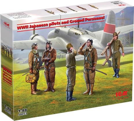 Japanese pilots and Ground Personnel WWII 100% -