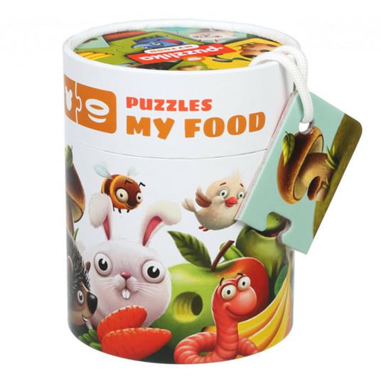 Puzzles "My food"
