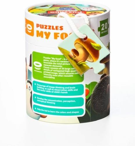 Puzzles "My food" - 5