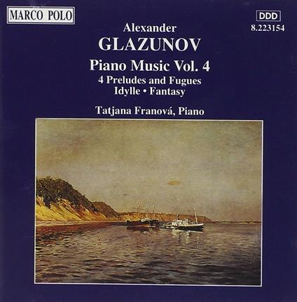 4 Preludi e Fughe - CD Audio di Alexander Glazunov