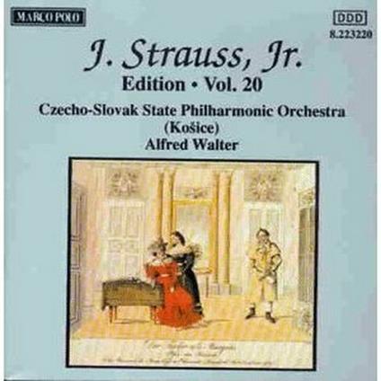 Johann Strauss Edition vol.20 - CD Audio di Johann Strauss