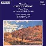 Trio X Pf n.1 Op.38, n.2 Op.138 - CD Audio di Alexander Grechaninov