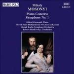 Concerto X Pf, Sinfonia n.1 - CD Audio di Robert Stankovsky,Mihaly Mosonyi