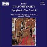 Sinfonia n.2 Op.26, n.3 Op.50 (Digipack) - CD Audio di Theodore Kuchar,Boris Lyatoshynsky