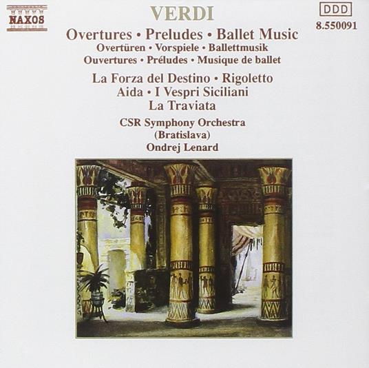 Ouvertures - Preludi - CD Audio di Giuseppe Verdi