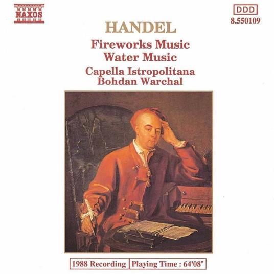 Musica sull'acqua (Water Music) - Musica per i reali fuochi d'artificio (Music for the Royal Fireworks) - CD Audio di Georg Friedrich Händel