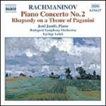 Concerto per pianoforte n.2 - Rapsodia su un tema di Paganini - CD Audio di Sergei Rachmaninov