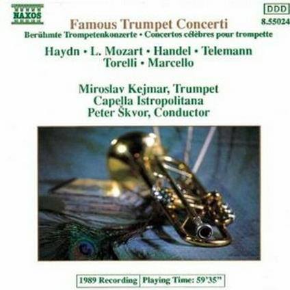 Famosi concerti per tromba - CD Audio