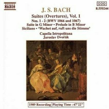 Suites n.1, n.2 - CD Audio di Johann Sebastian Bach