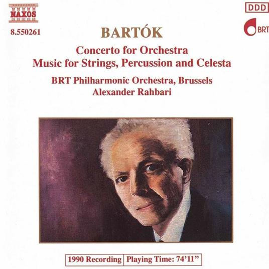 Concerto per orchestra - Musica per archi, percussioni e celesta - CD Audio di Bela Bartok