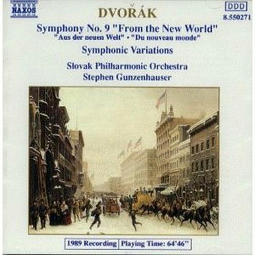 Sinfonia n.9 - CD Audio di Antonin Dvorak,Slovak Philharmonic Orchestra,Stephen Gunzenhauser