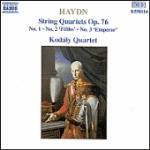 Quartetti op.76 n.1, n.2 - CD Audio di Franz Joseph Haydn