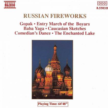 Russian Fireworks - CD Audio