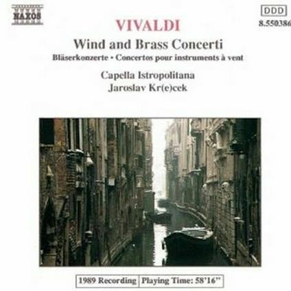 Concerti per strumenti a fiato - CD Audio di Antonio Vivaldi
