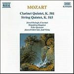 Quintetto con clarinetto K581 - Quartetto con clarinetto K374f - Quintetto con clarinetto, corno di bassetto e trio d'archi