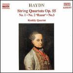 Quartetti op.55 n.1, n.2, n.3 - CD Audio di Franz Joseph Haydn