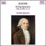 Quartetti op.1 n.1, n.2, n.3, n.4 - CD Audio di Franz Joseph Haydn