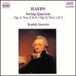 Quartetti op.1 n.5, n.6, op.2 n.1, n.2 - CD Audio di Franz Joseph Haydn