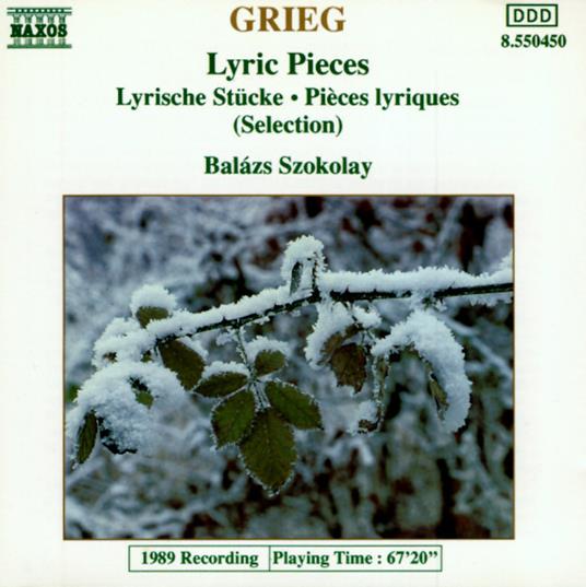 Pezzi lirici (sel) - CD Audio di Edvard Grieg