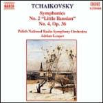 Sinfonie n.2, n.4 - CD Audio di Pyotr Ilyich Tchaikovsky,Adrian Leaper,Polish National Radio Symphony Orchestra