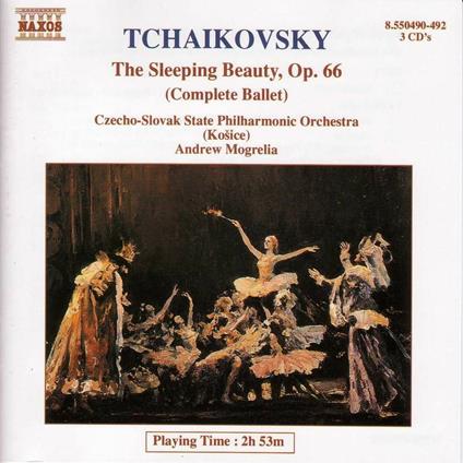La bella addormentata - CD Audio di Pyotr Ilyich Tchaikovsky,Czecho-Slovak Radio Symphony Orchestra,Andrew Mogrelia