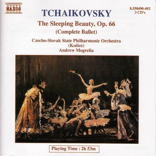 La bella addormentata - CD Audio di Pyotr Ilyich Tchaikovsky,Czecho-Slovak Radio Symphony Orchestra,Andrew Mogrelia