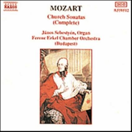 Sonata da chiesa complete - CD Audio di Wolfgang Amadeus Mozart