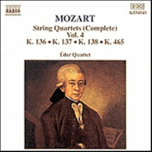 Quartetto per archi n.19 - Divertimenti K136, K137, K138 - CD Audio di Wolfgang Amadeus Mozart,Eder Quartet