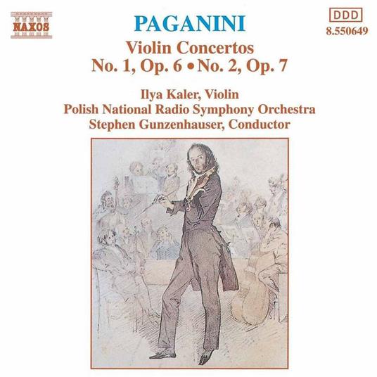 Concerti per violino n.1, n.2 - CD Audio di Niccolò Paganini
