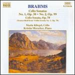 Sonate per violoncello n.1, n.2 - Sonata per violoncello op.78 - CD Audio di Johannes Brahms
