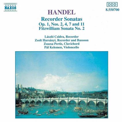 Sonate per flauto - CD Audio di Georg Friedrich Händel