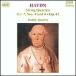 Quartetti op.2 n.9, n.10, op.42 n.35 - CD Audio di Franz Joseph Haydn