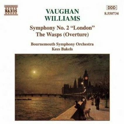 Sinfonia n.2 - Ouverture The Wasps - CD Audio di Ralph Vaughan Williams